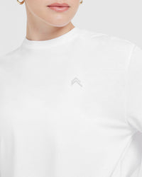 Classic Oversized Lightweight T-Shirt | White