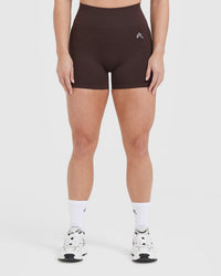 Classic Seamless 2.0 Booty Shorts | 70% Cocoa Marl
