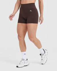 Classic Seamless 2.0 Booty Shorts | 70% Cocoa Marl