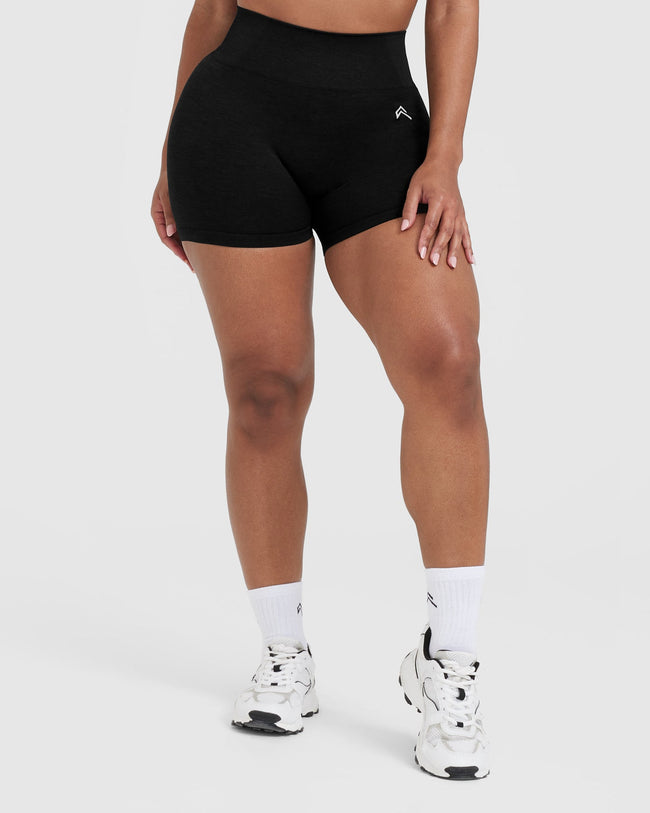 Black and white booty shorts shop