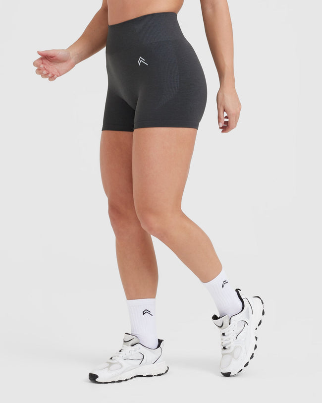 Classic Seamless 2.0 Booty Shorts Coal Marl