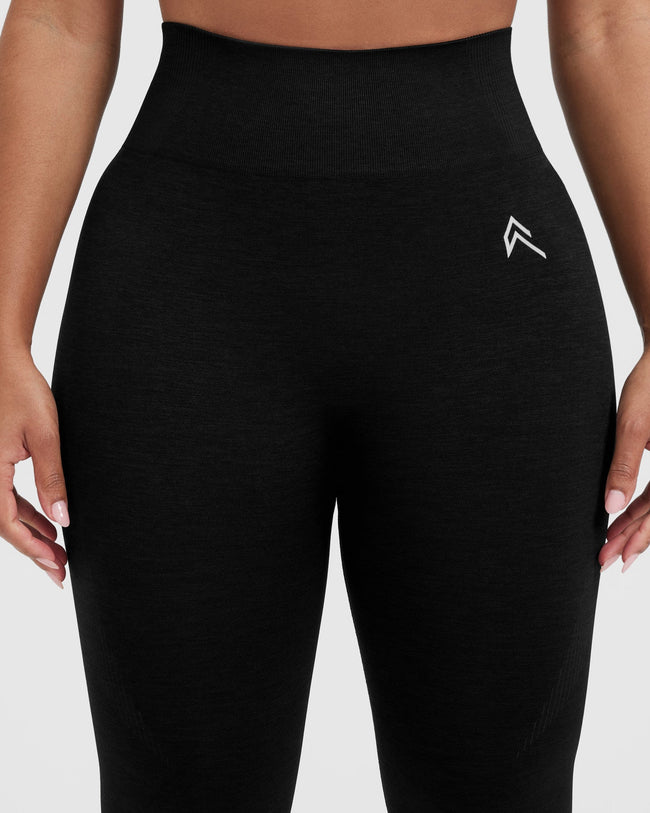 Vital seamless leggings black marl outlet