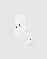 Crew Socks 1 Pack | White/Black