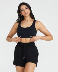 Classic Lounge Bralette | Black