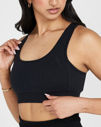Classic Lounge Bralette | Black