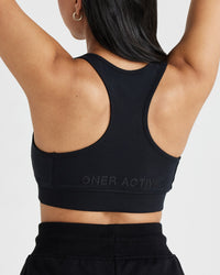 Classic Lounge Bralette | Black