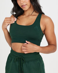 Classic Lounge Bralette | Evergreen