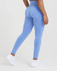 Classic Seamless 2.0 Leggings | Light Denim Marl