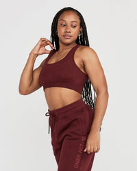 Classic Lounge Bralette | Rosewood