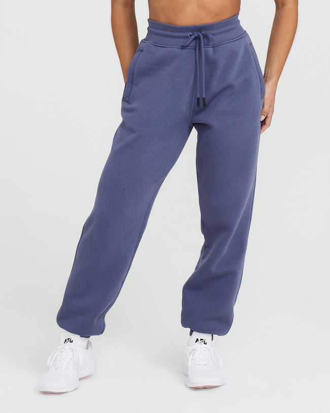 High Rise Joggers Women s Slate Blue Oner Active UK