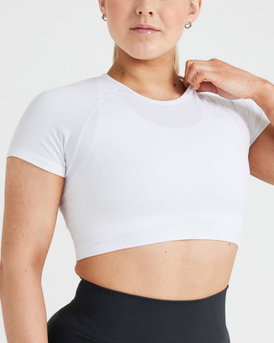 Short sleeve bra top top