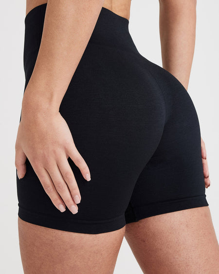 Cheap black 2024 spandex shorts