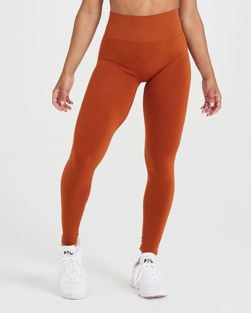 Oner Modal Effortless Seamless Leggings | Warm Copper