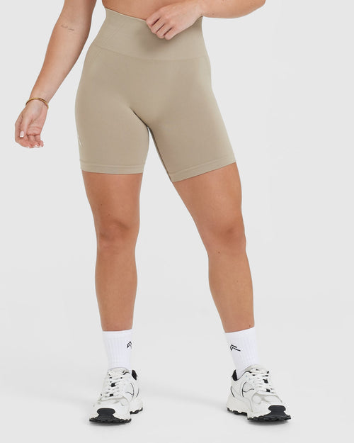 Oner Modal Effortless Seamless Shorts | Washed Sandstone
