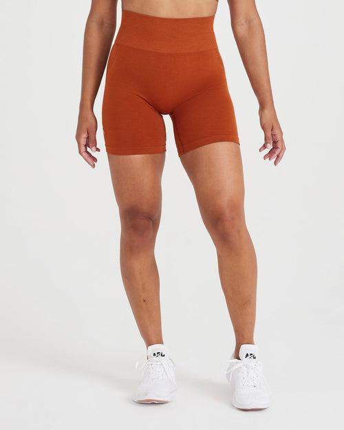 Oner Modal Effortless Seamless Shorts | Warm Copper