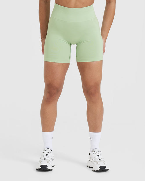 Seamless Shorts Gym - Mint Green