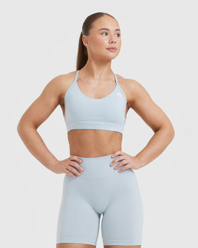 Blue Sports Bra for Everyday Movement - Body Fit