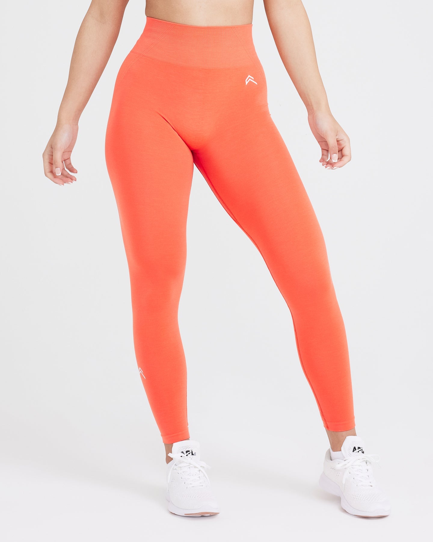 Grapefruit ombre leggings High Waisted and Booty Enhancing - House Of Peach  ® UK