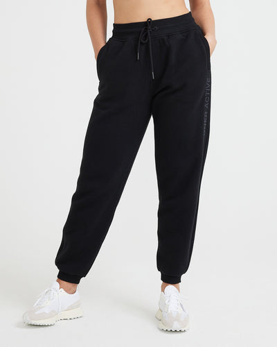 Ladies black sale joggers uk