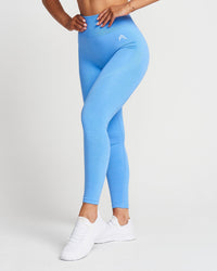 Classic Seamless Leggings | Blue Marl