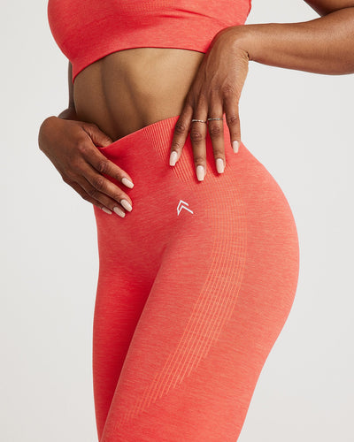 Ombre Heathered Athletica Workout Leggings | USA Fashion