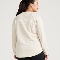 Classic Oversized Long Sleeve Tee | Sand