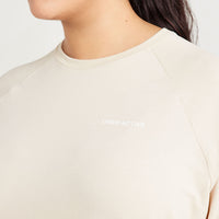 Classic Oversized Long Sleeve Tee | Sand