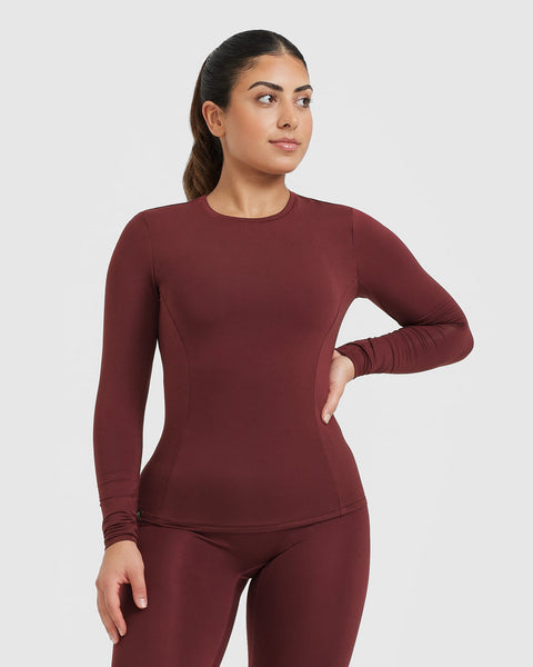 This One is Mine Long Sleeve Solid Woven Top