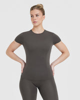 Mellow™ Soft Short Sleeve T-Shirt | Deep Taupe