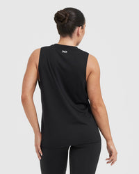 Raising The Bar Graphic Unisex Muscle Vest | Black