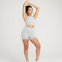 Classic Seamless Shorts | Grey Marl
