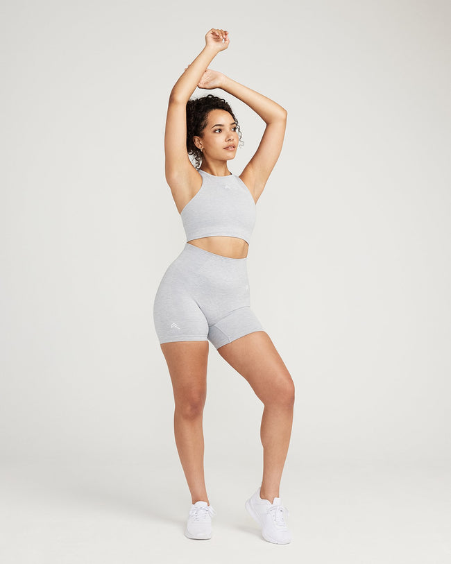 Classic Seamless Shorts | Grey Marl