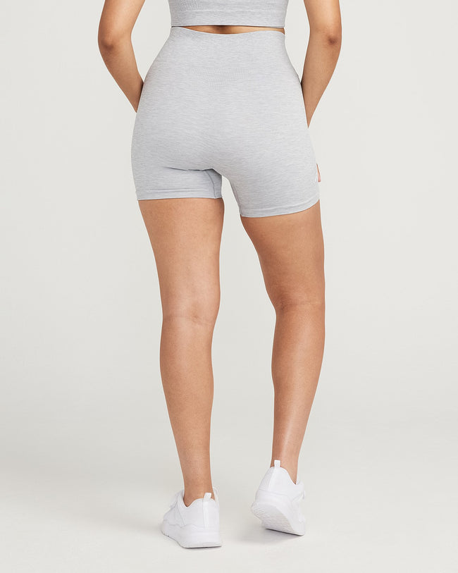 Classic Seamless Shorts | Grey Marl