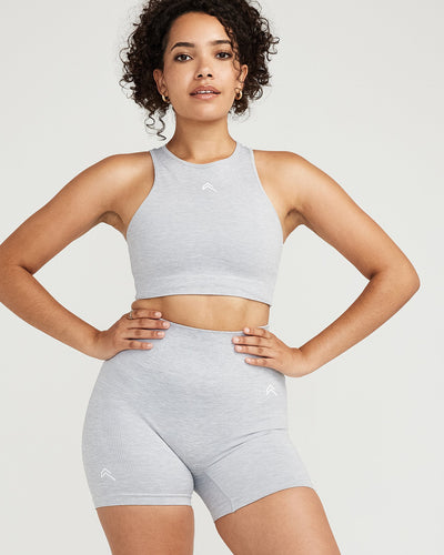 Classic Seamless Shorts | Grey Marl