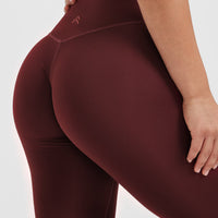 Timeless High Waisted Leggings | Mulled Wine