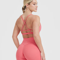 Timeless Strappy Bralette | Amplify Pink
