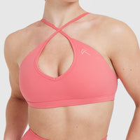 Timeless Strappy Bralette | Amplify Pink