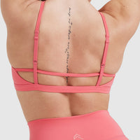 Timeless Strappy Bralette | Amplify Pink