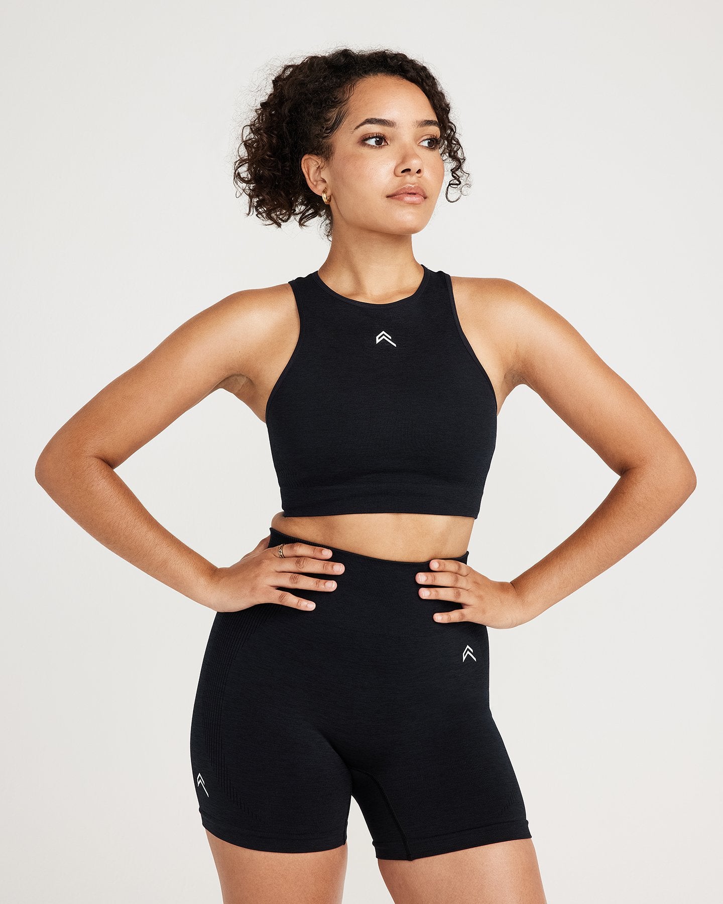 Classic Seamless Crop Top Marl