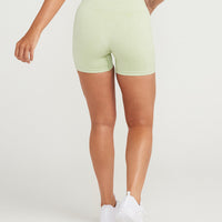 Classic Seamless Crop Top | Pistacchio Marl