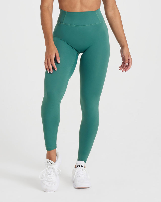 Spocket | Dropship | Womens Leggings With Pockets - Fitness Pants / Dark  Teal Green