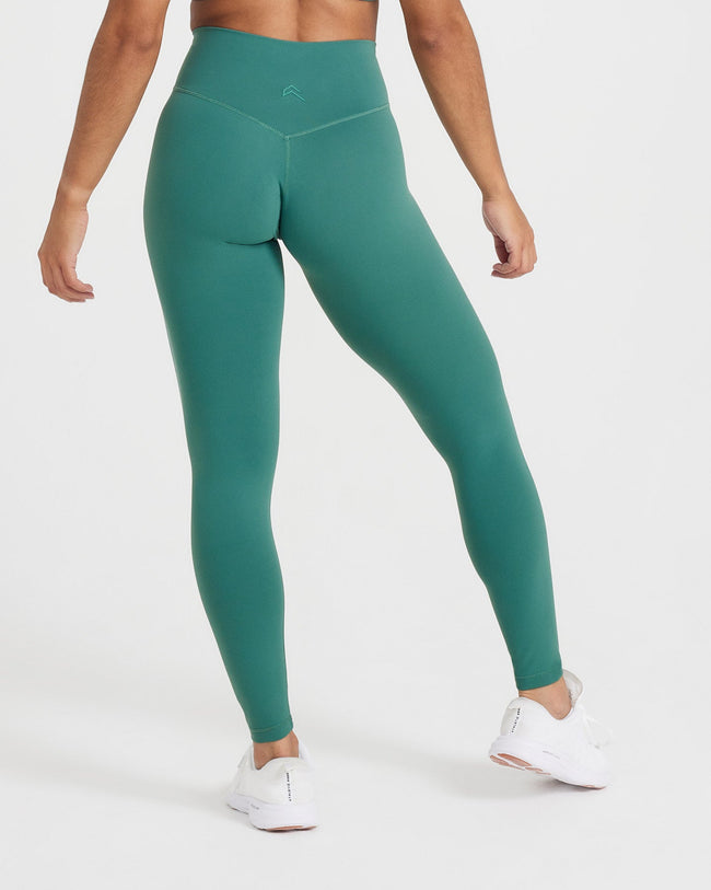 Mineral Green Leggings - Women's - High Waist | Oner Active UK