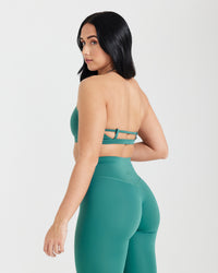 Timeless Strappy Bralette | Mineral Green