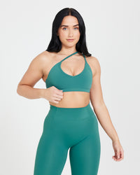 Timeless Strappy Bralette | Mineral Green