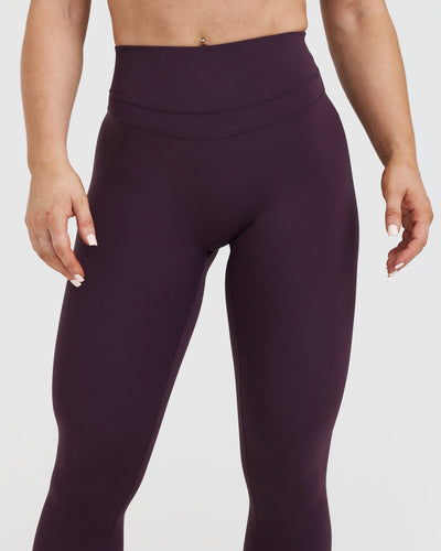 Gymshark Purple Mesh High Waisted Leggings Built In Underwear XS