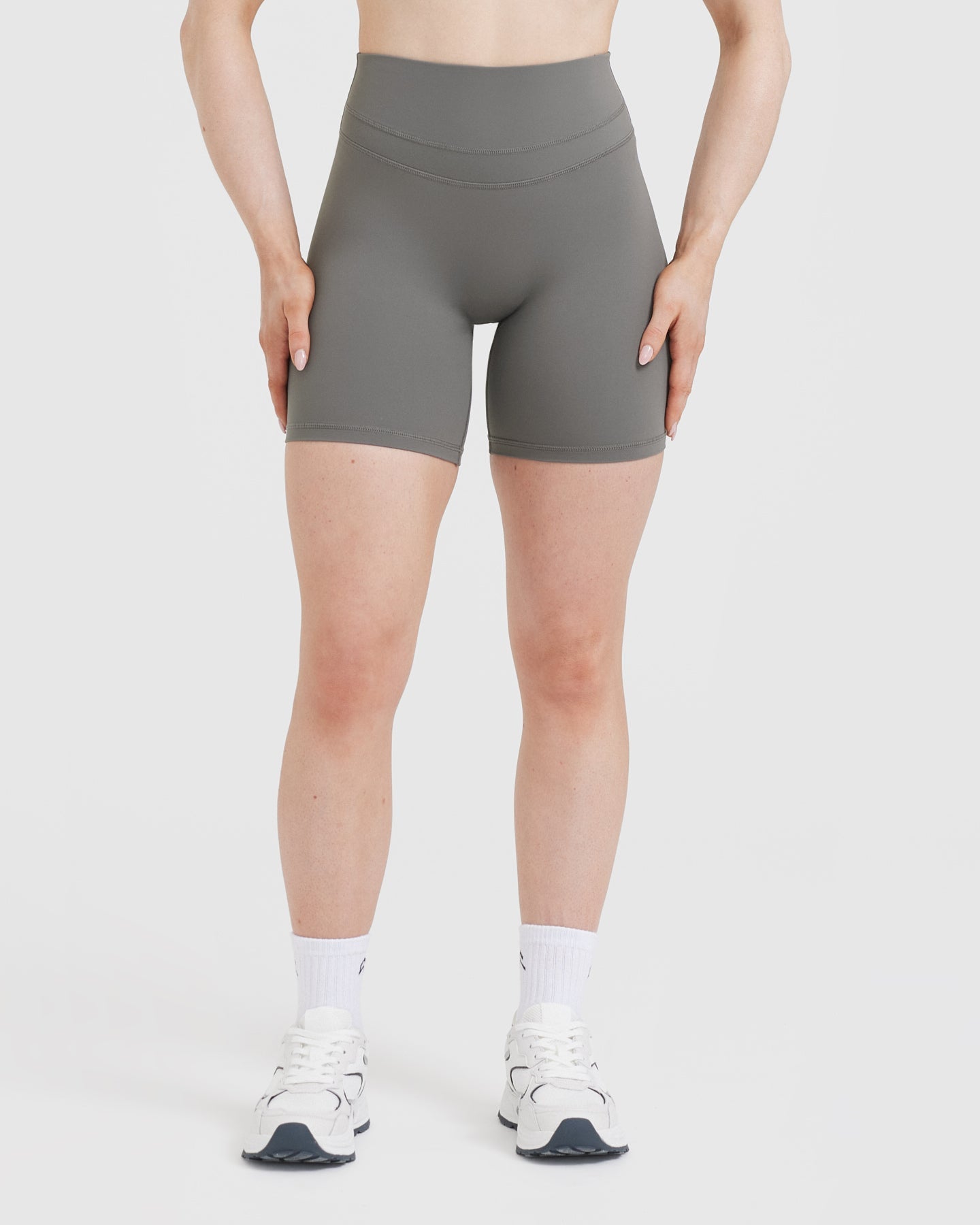 NIVIA Women Compression Shorts - Grey - S